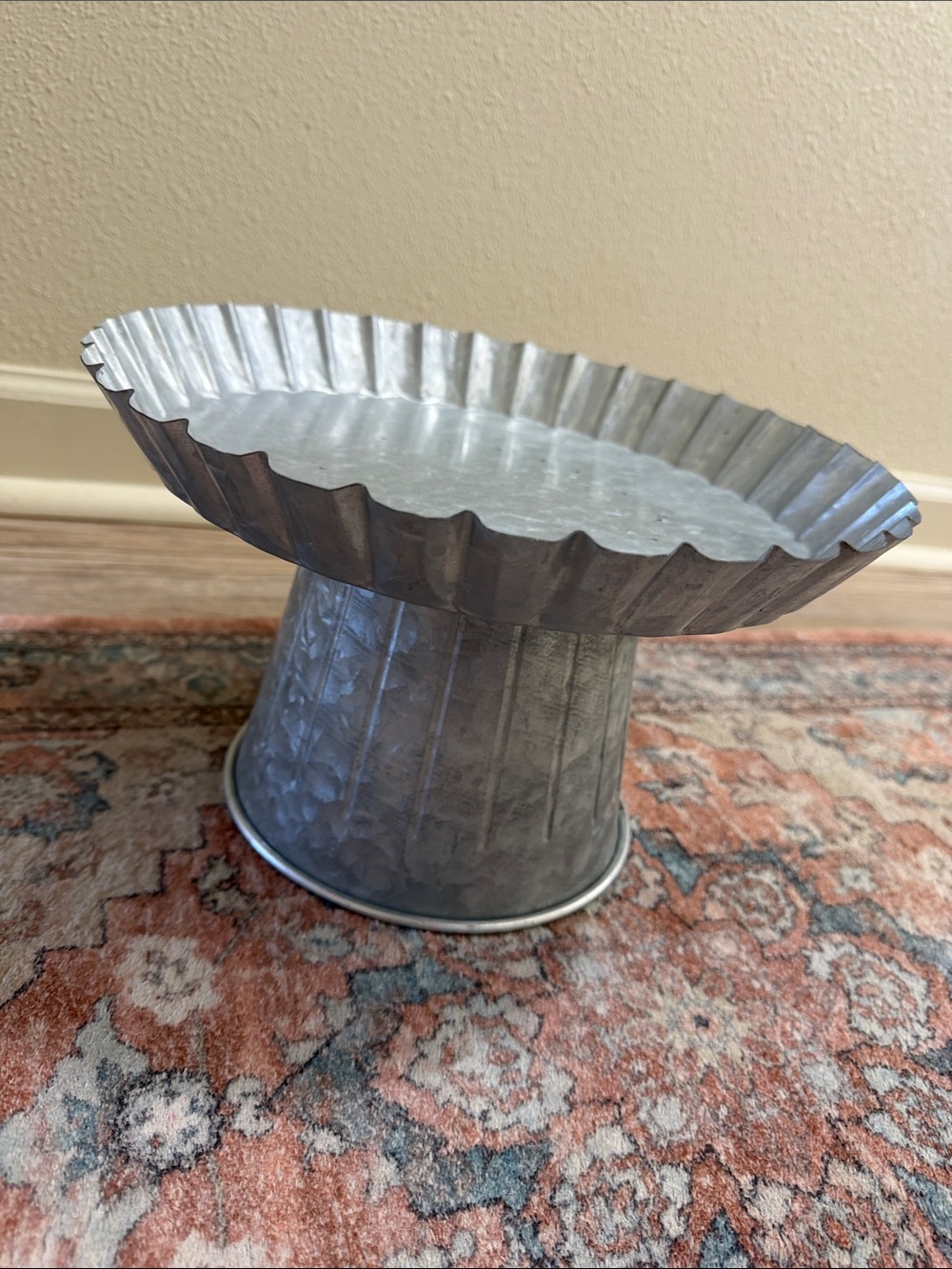Galvanized Cake Stand 🎂